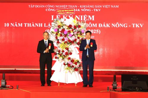 Lễ Kỷ Niệm 10 Năm Thành Lập Công ty Nhôm Đắk Nông – TKV (01/10/2015 - 01/10/2025)
